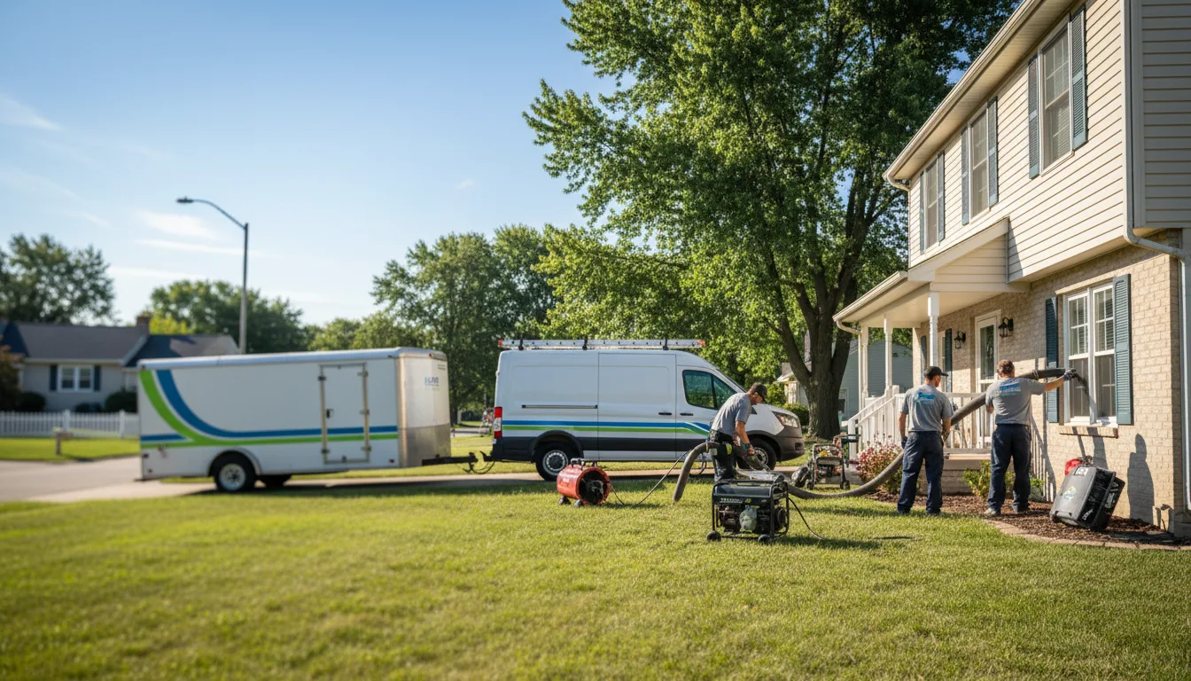 Flooded Basement Restoration And Cleanup With Repair in Onaga, KS near me